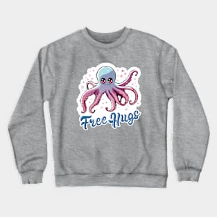 Free Hugs Octopus Crewneck Sweatshirt